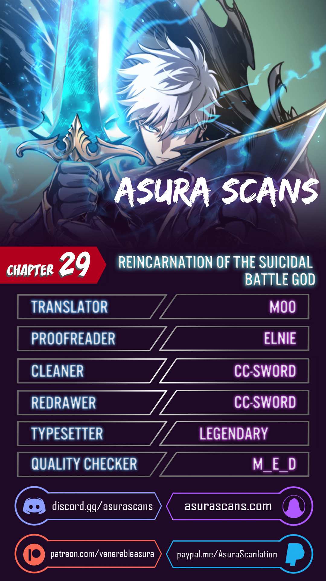 Read Reincarnation of the Suicidal Battle God EN Manga Online
