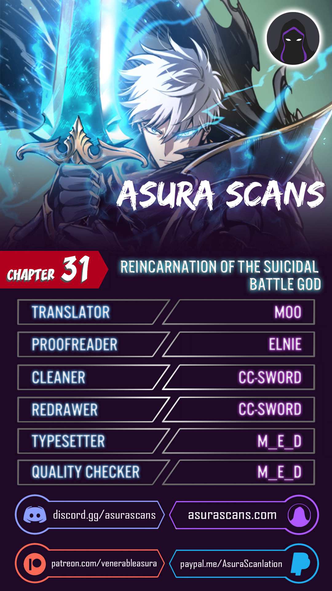 Read Reincarnation of the Suicidal Battle God EN Manga Online