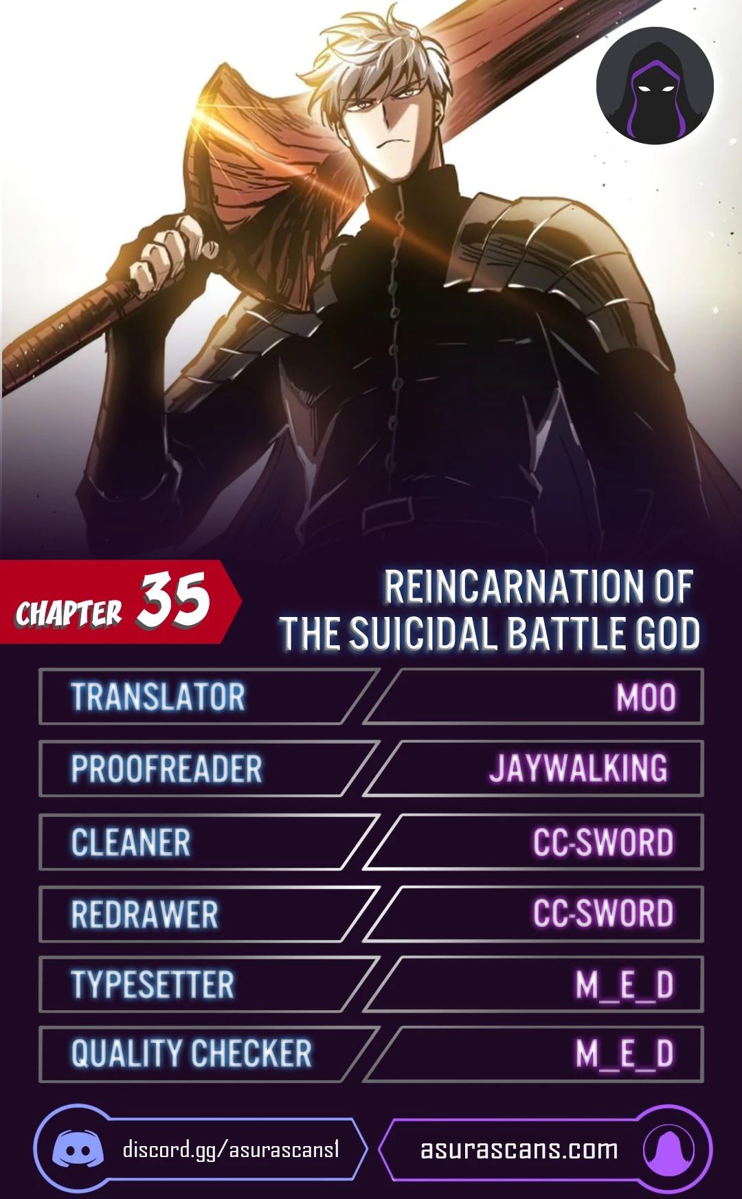 Read Reincarnation of the Suicidal Battle God EN Manga Online