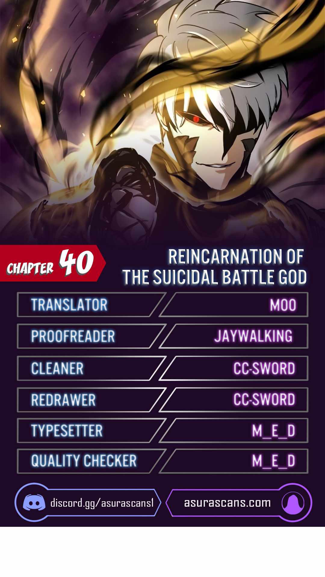 Read Reincarnation of the Suicidal Battle God EN Manga Online