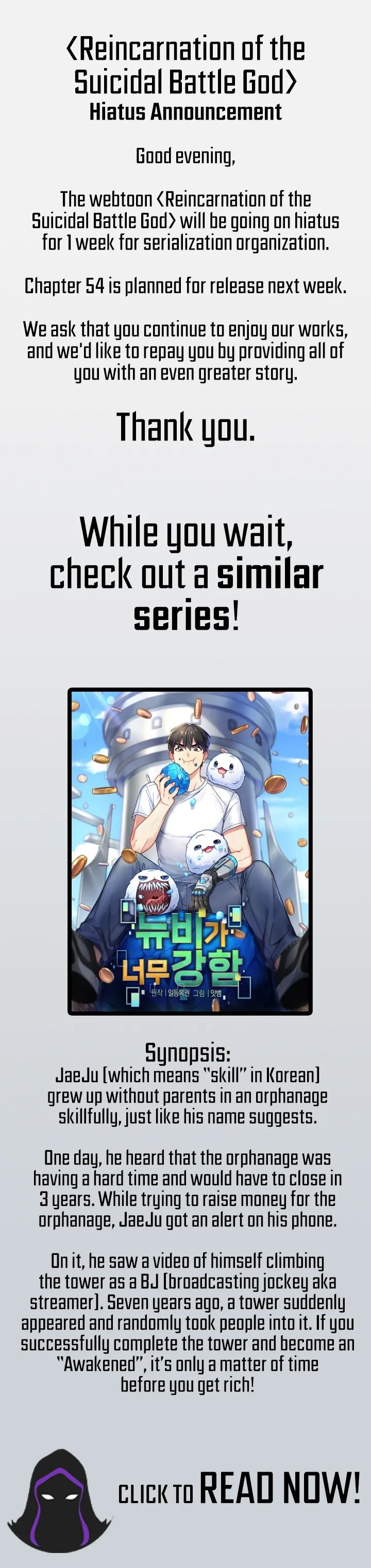 Read Reincarnation of the Suicidal Battle God EN Manga Online