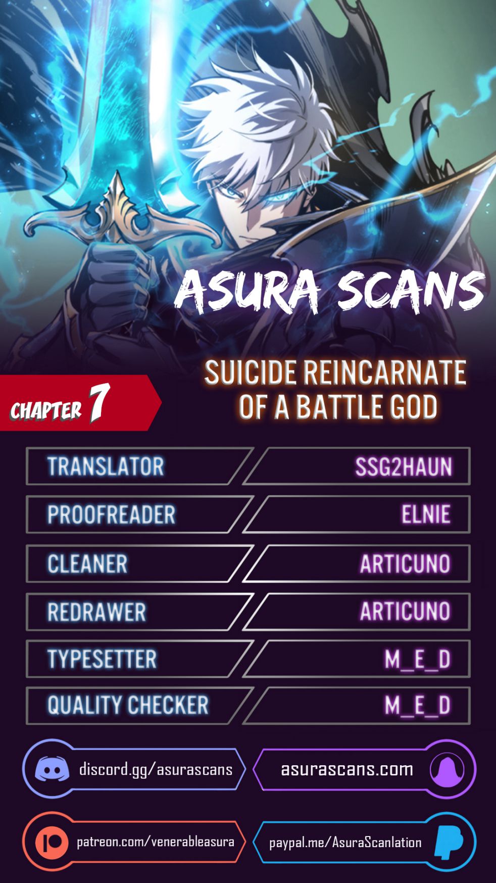 Read Reincarnation of the Suicidal Battle God EN Manga Online