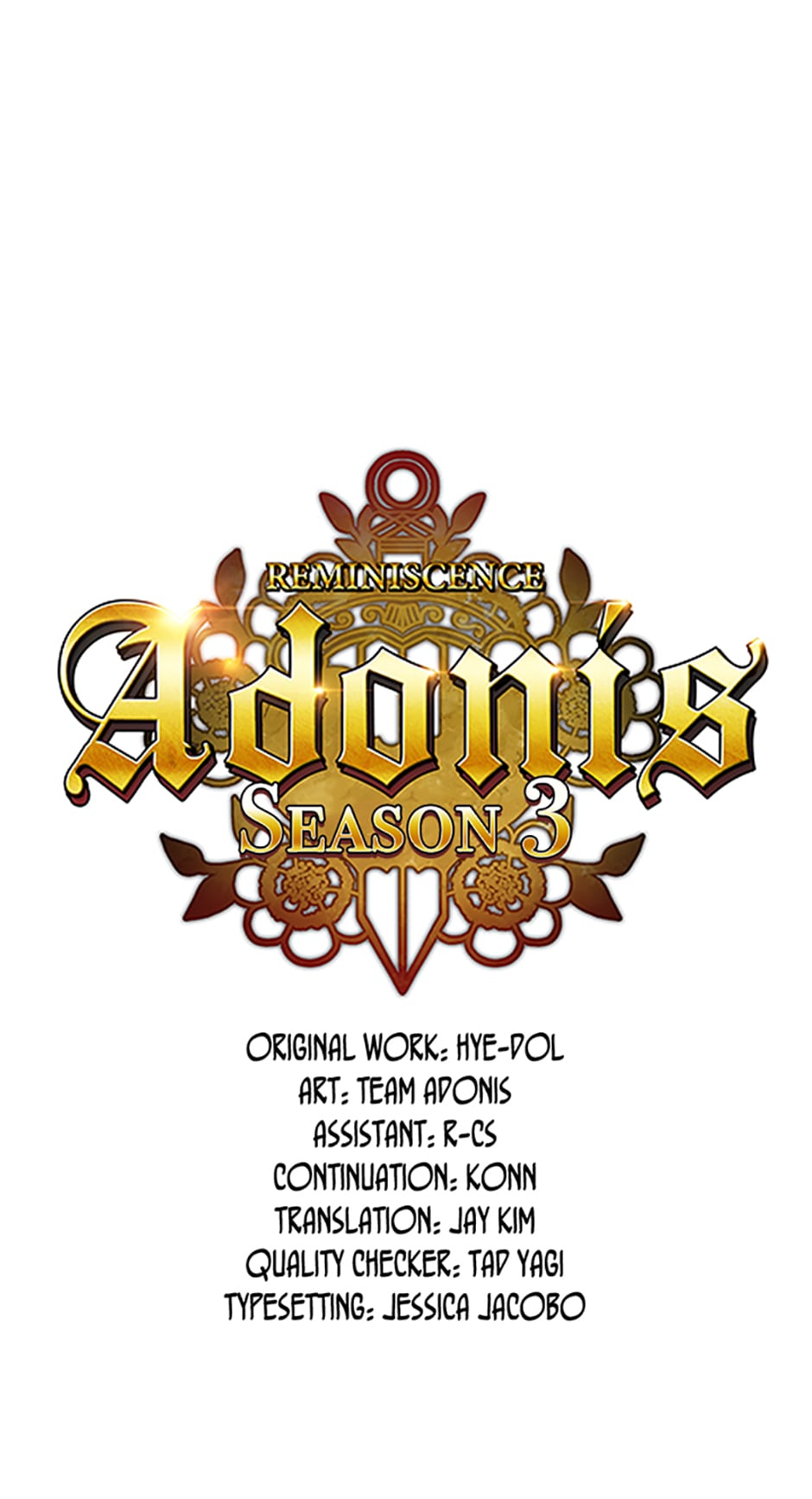 Read Reminiscence Adonis EN Manga Online