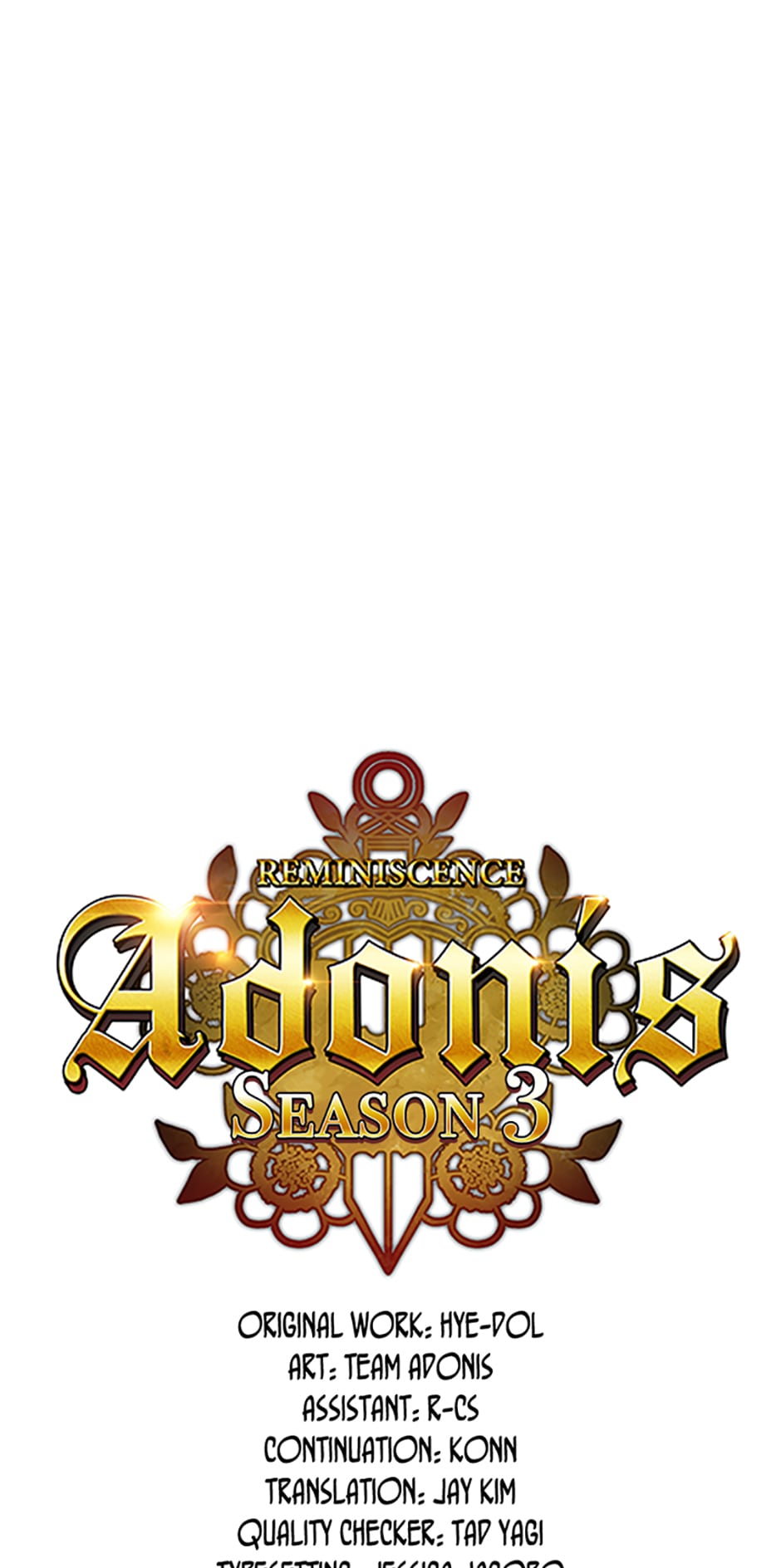 Read Reminiscence Adonis EN Manga Online