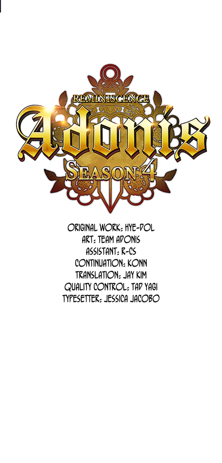Read Reminiscence Adonis EN Manga Online