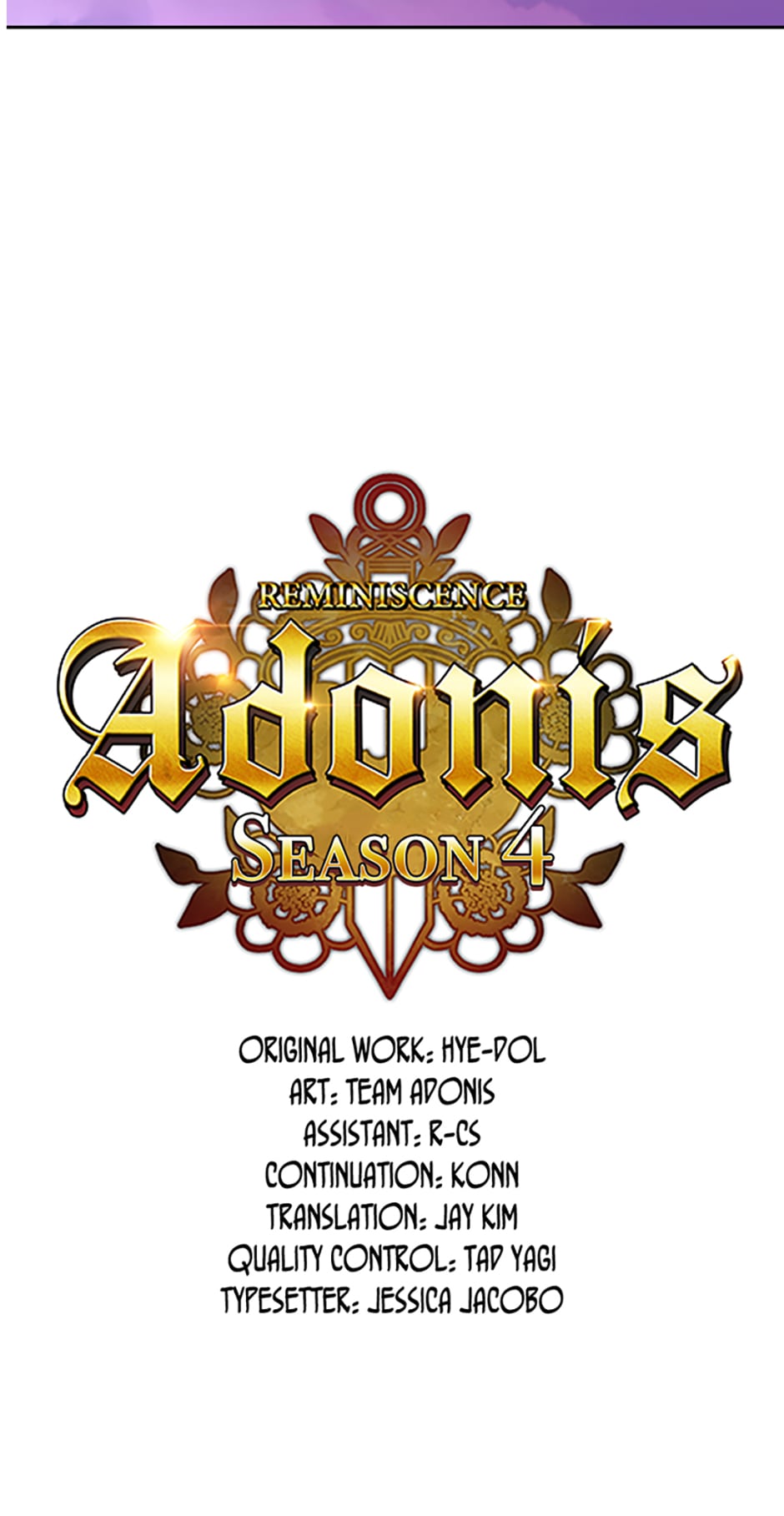 Read Reminiscence Adonis EN Manga Online