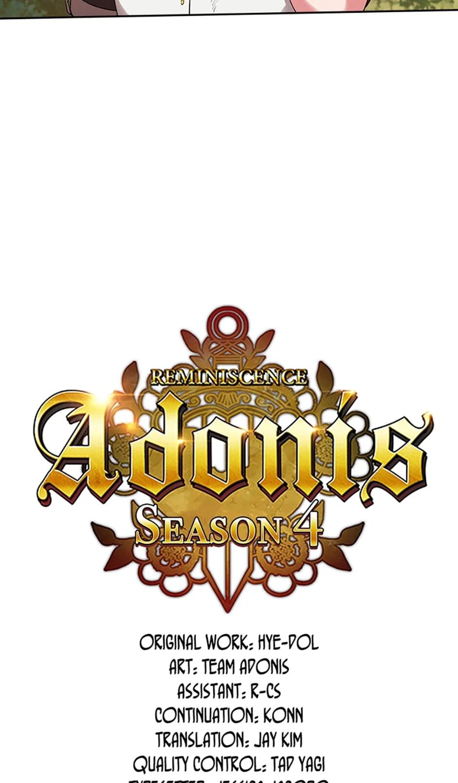 Read Reminiscence Adonis EN Manga Online