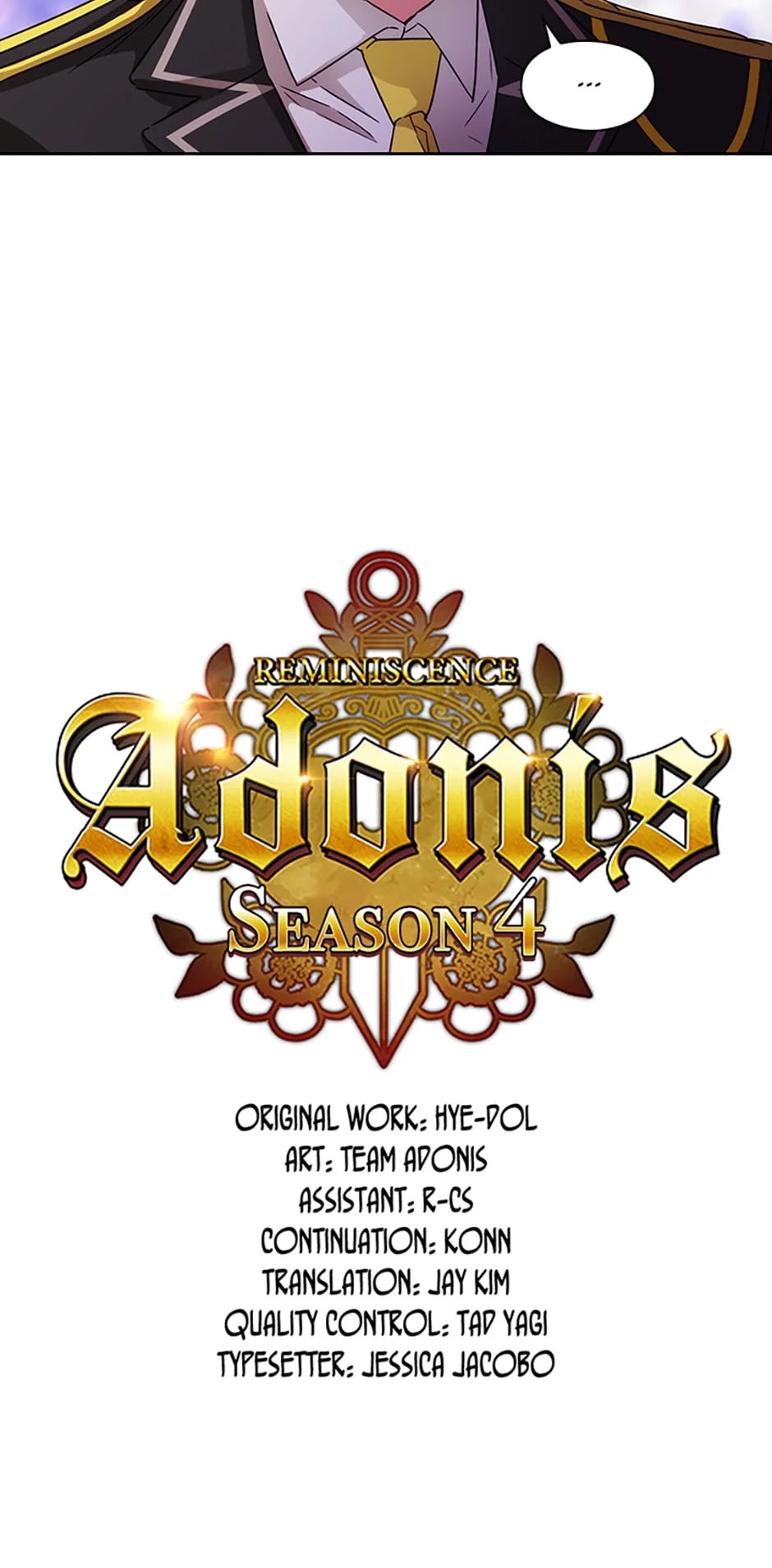 Read Reminiscence Adonis EN Manga Online