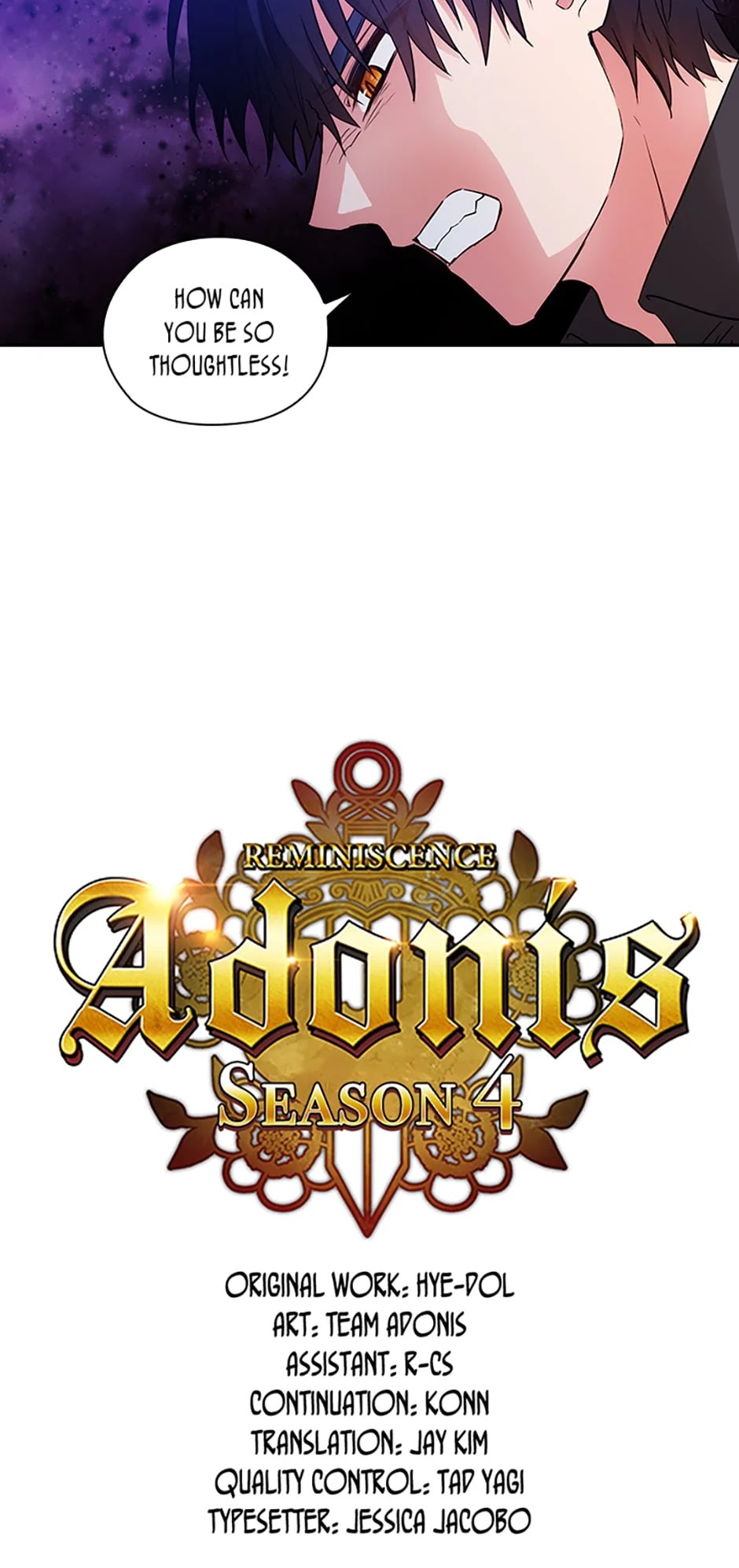 Read Reminiscence Adonis EN Manga Online