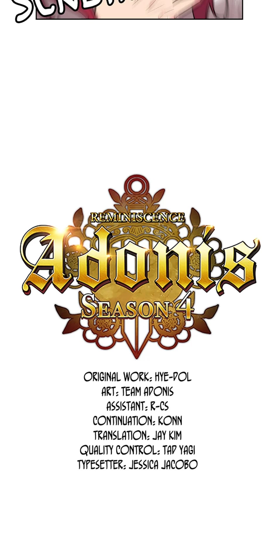 Read Reminiscence Adonis EN Manga Online