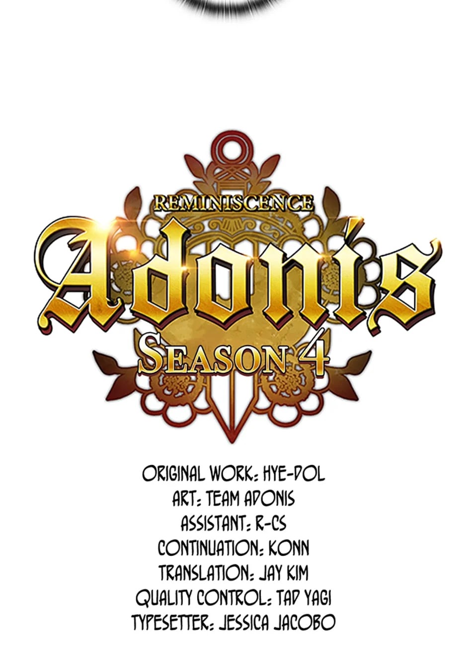 Read Reminiscence Adonis EN Manga Online