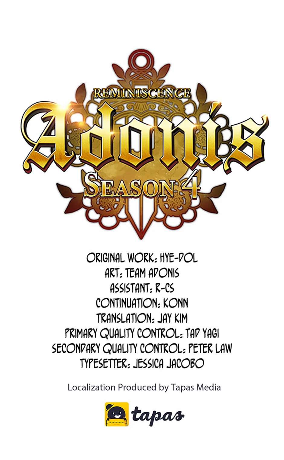 Read Reminiscence Adonis EN Manga Online