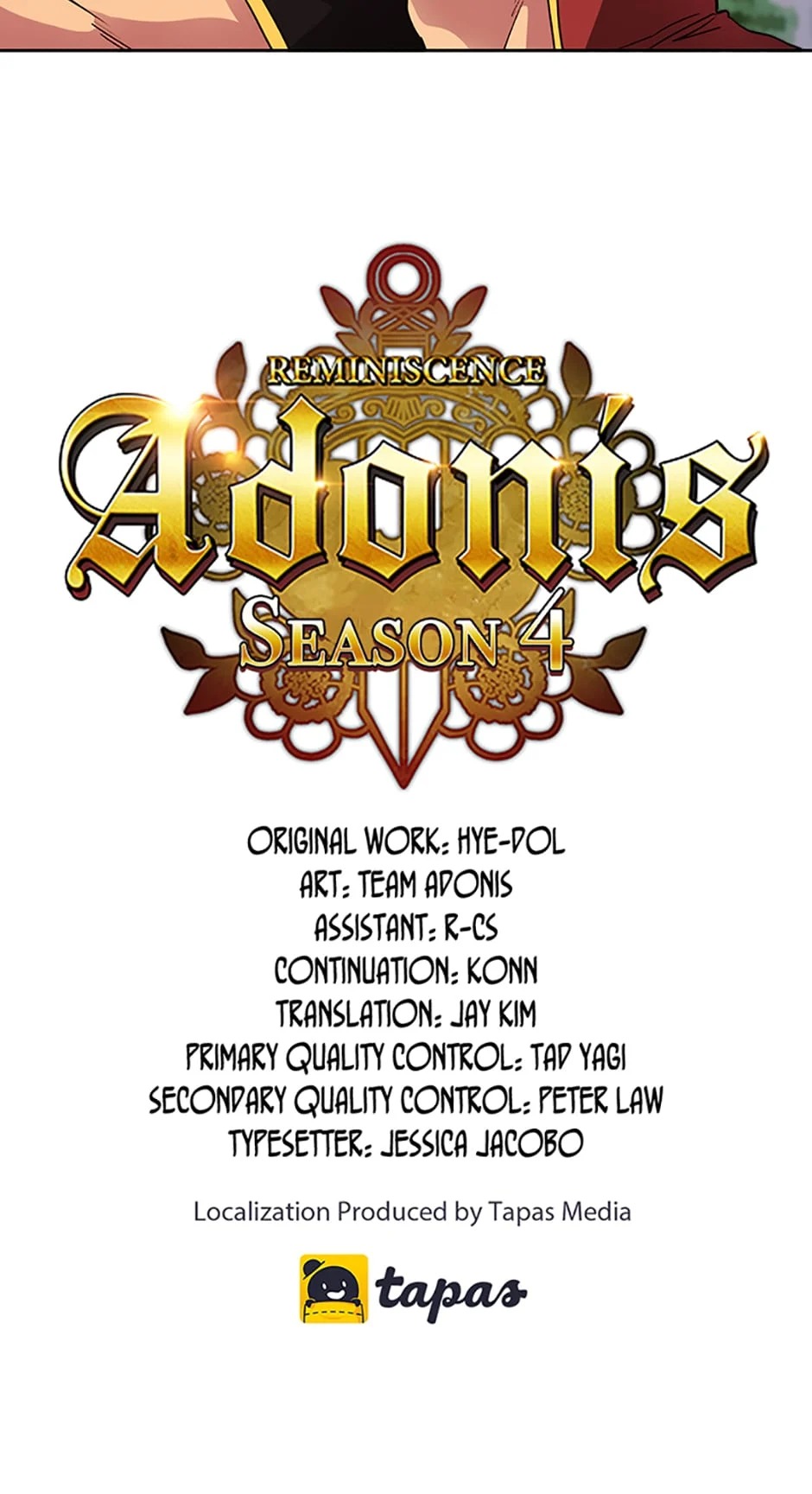Read Reminiscence Adonis EN Manga Online