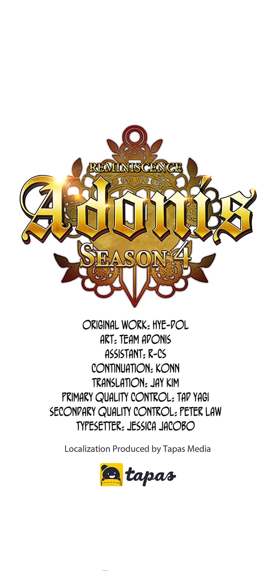 Read Reminiscence Adonis EN Manga Online