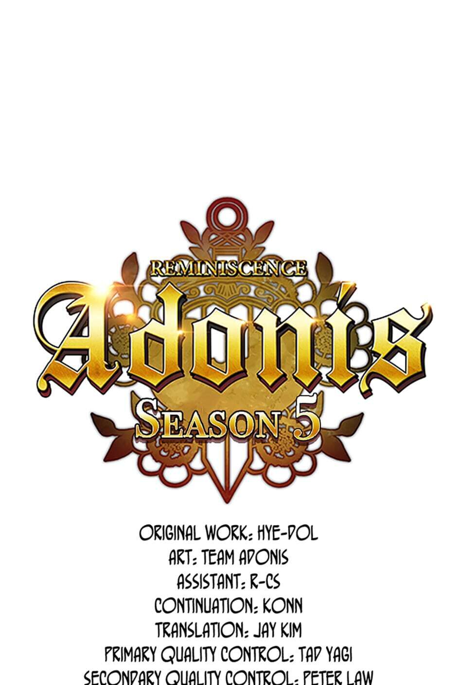 Read Reminiscence Adonis EN Manga Online
