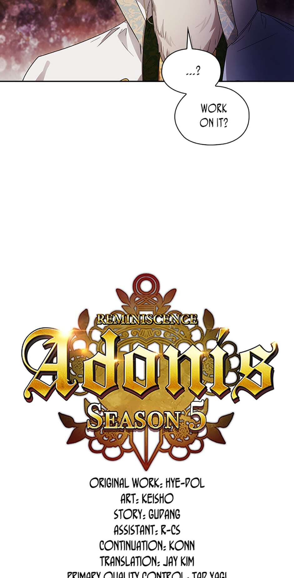 Read Reminiscence Adonis EN Manga Online