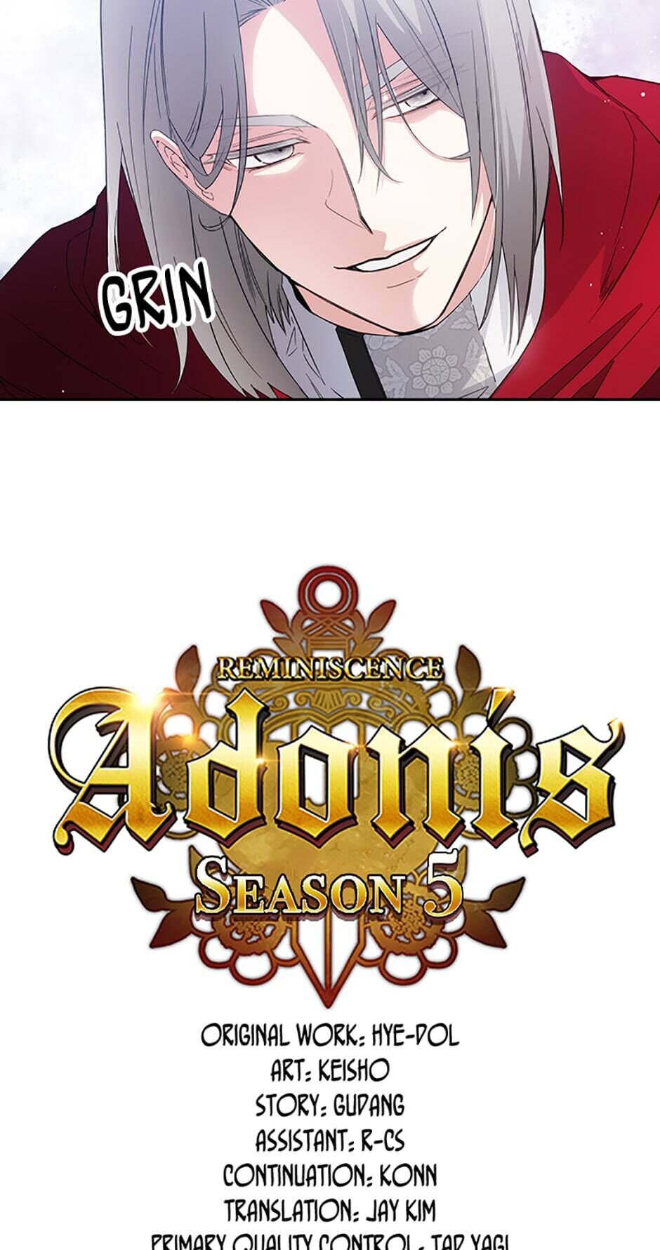 Read Reminiscence Adonis EN Manga Online
