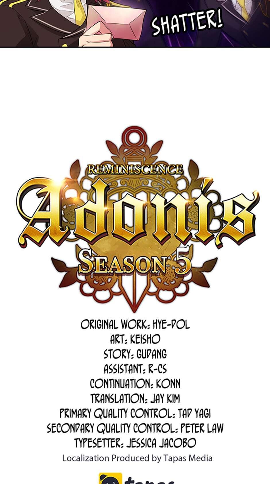 Read Reminiscence Adonis EN Manga Online