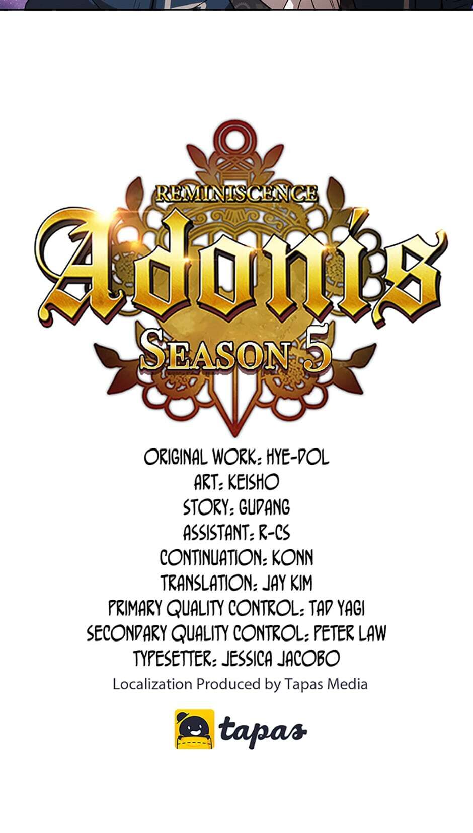 Read Reminiscence Adonis EN Manga Online