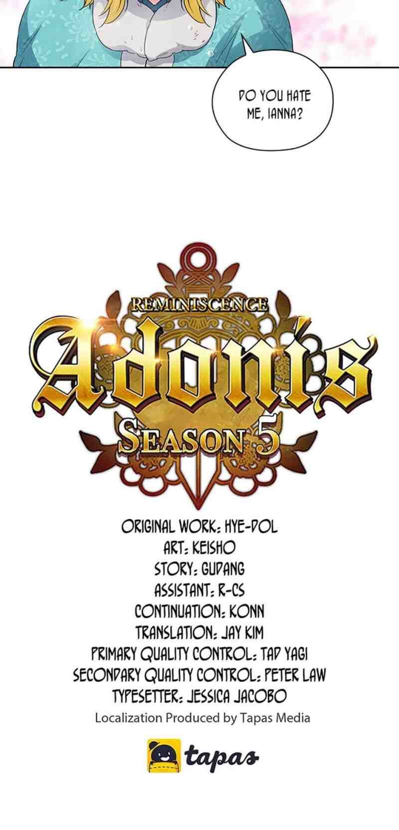 Read Reminiscence Adonis EN Manga Online