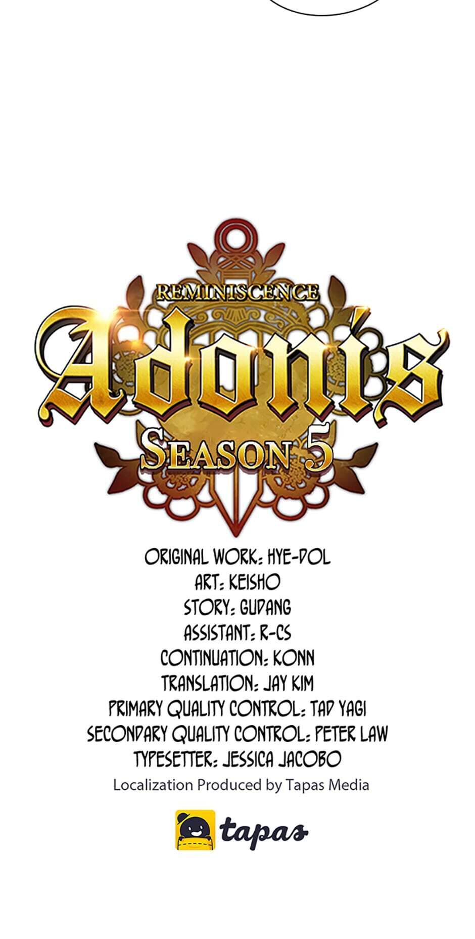 Read Reminiscence Adonis EN Manga Online