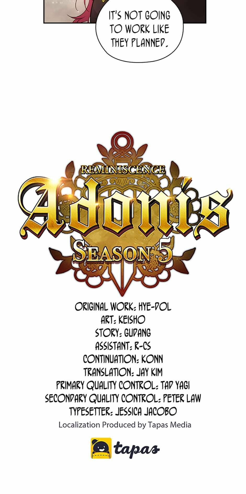 Read Reminiscence Adonis EN Manga Online