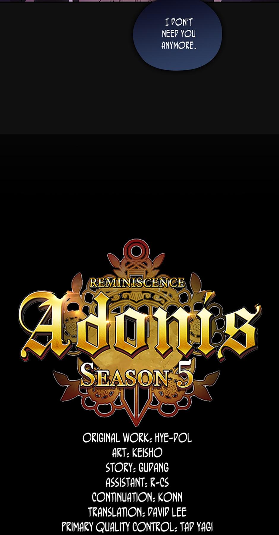 Read Reminiscence Adonis EN Manga Online