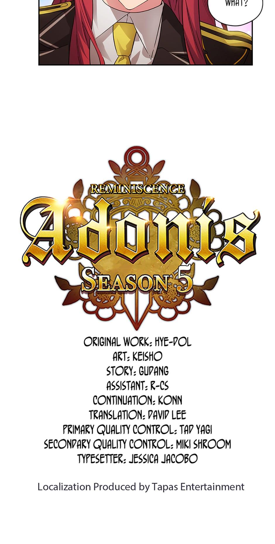 Read Reminiscence Adonis EN Manga Online