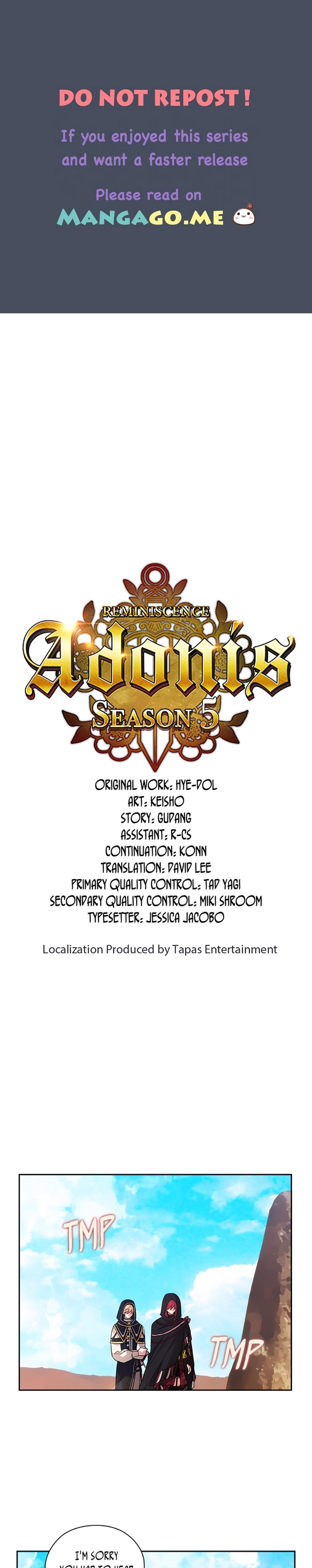 Read Reminiscence Adonis EN Manga Online