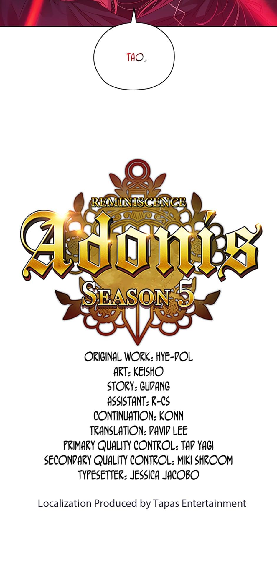 Read Reminiscence Adonis EN Manga Online