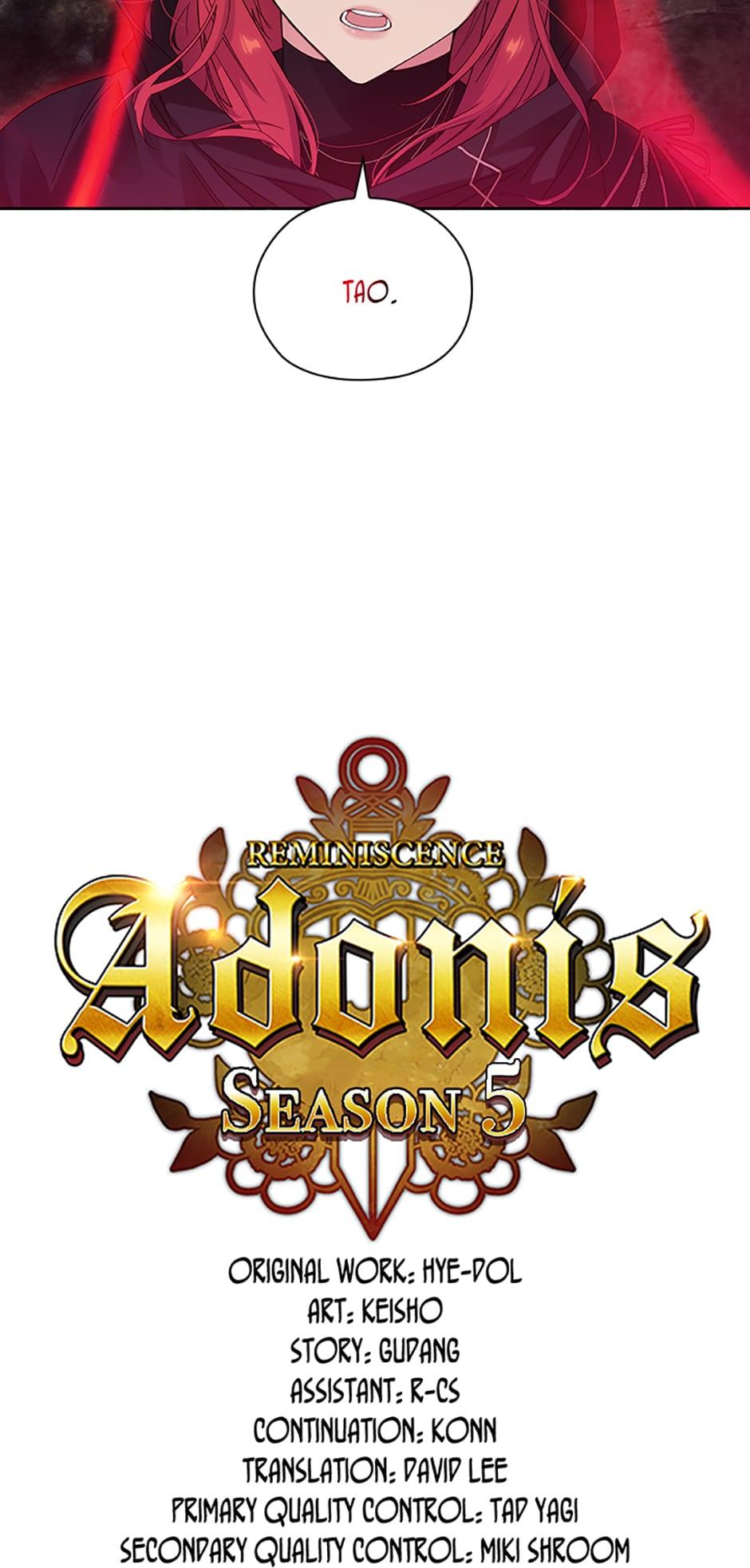 Read Reminiscence Adonis EN Manga Online