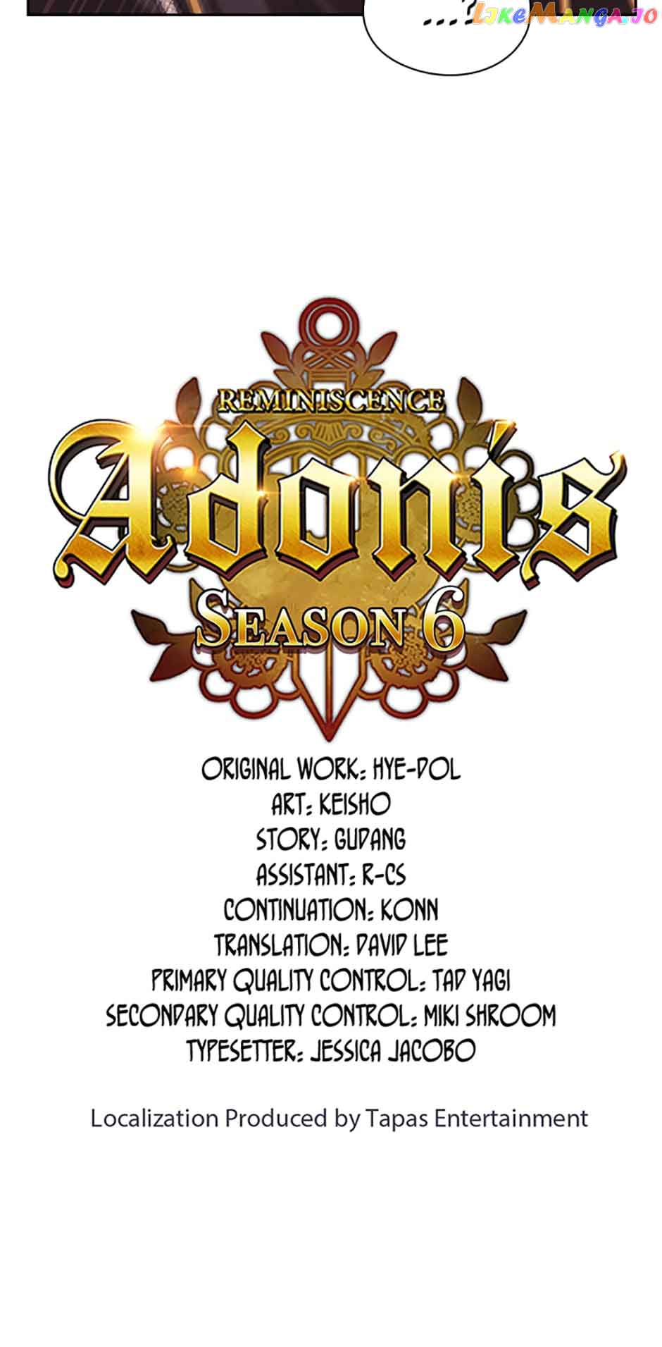 Read Reminiscence Adonis EN Manga Online