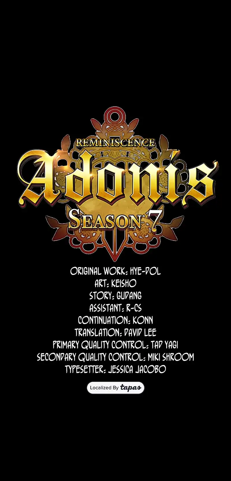 Read Reminiscence Adonis EN Manga Online
