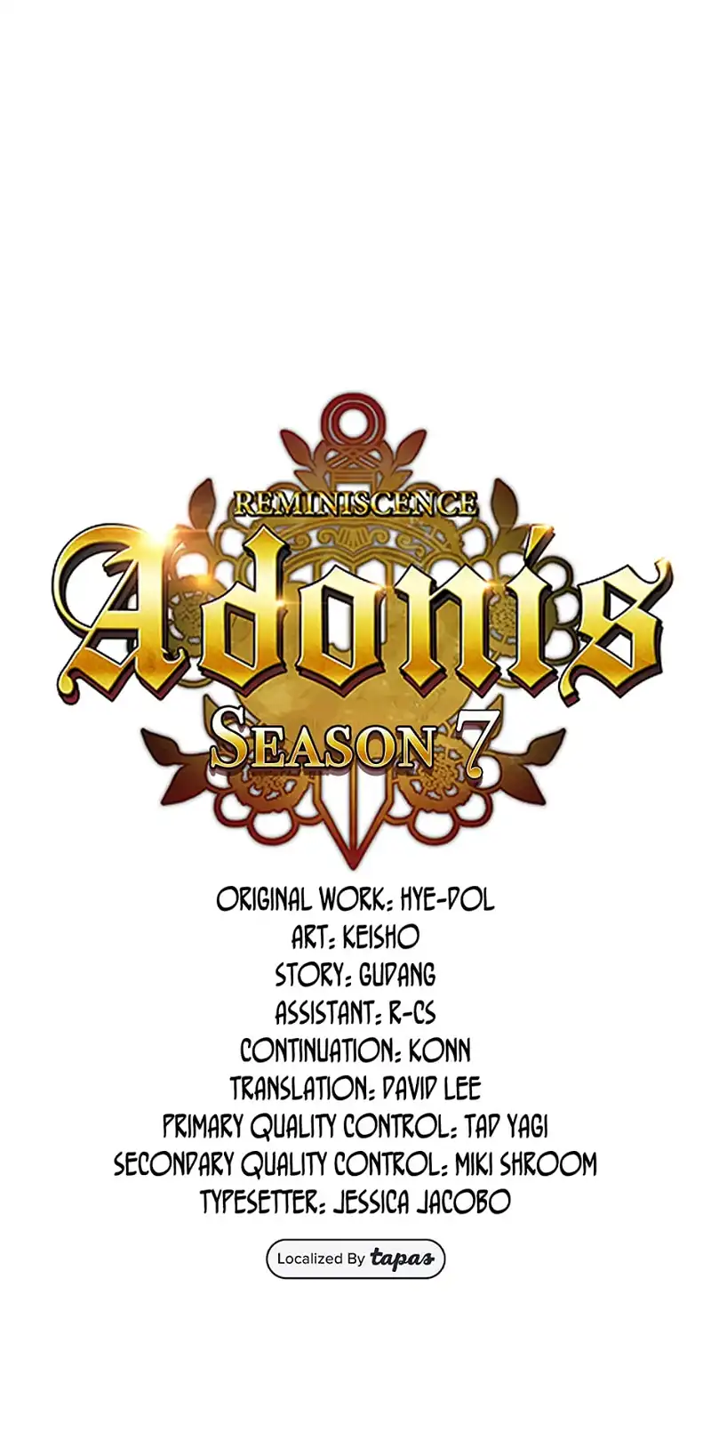 Read Reminiscence Adonis EN Manga Online