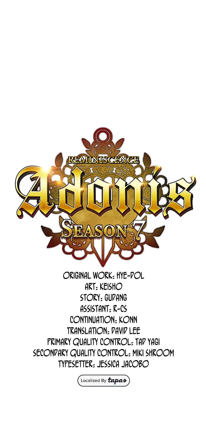 Read Reminiscence Adonis EN Manga Online
