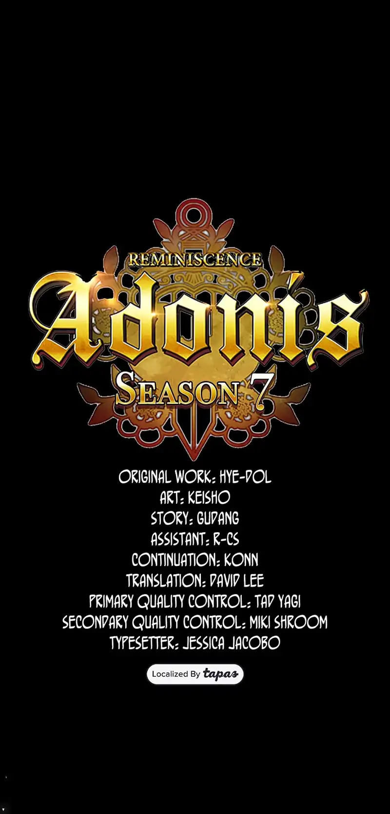 Read Reminiscence Adonis EN Manga Online