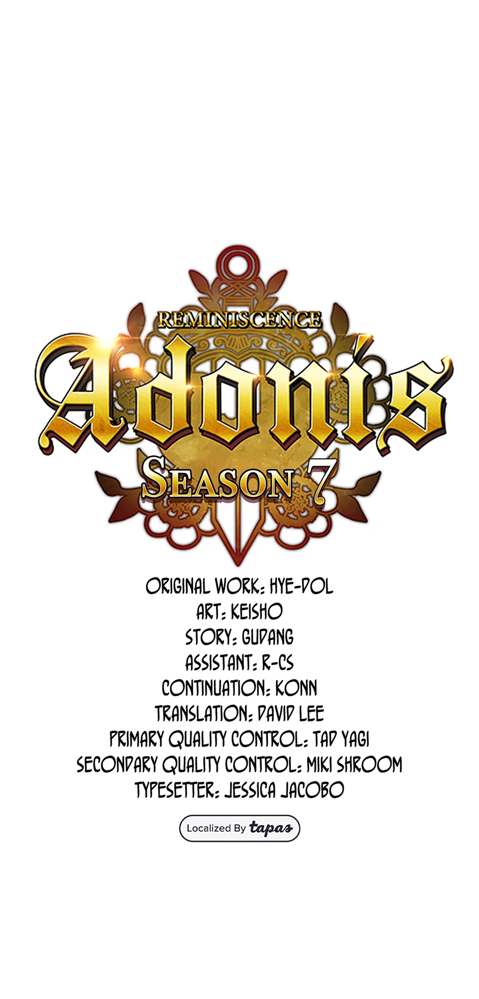 Read Reminiscence Adonis EN Manga Online
