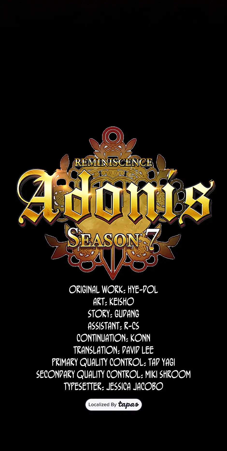 Read Reminiscence Adonis EN Manga Online