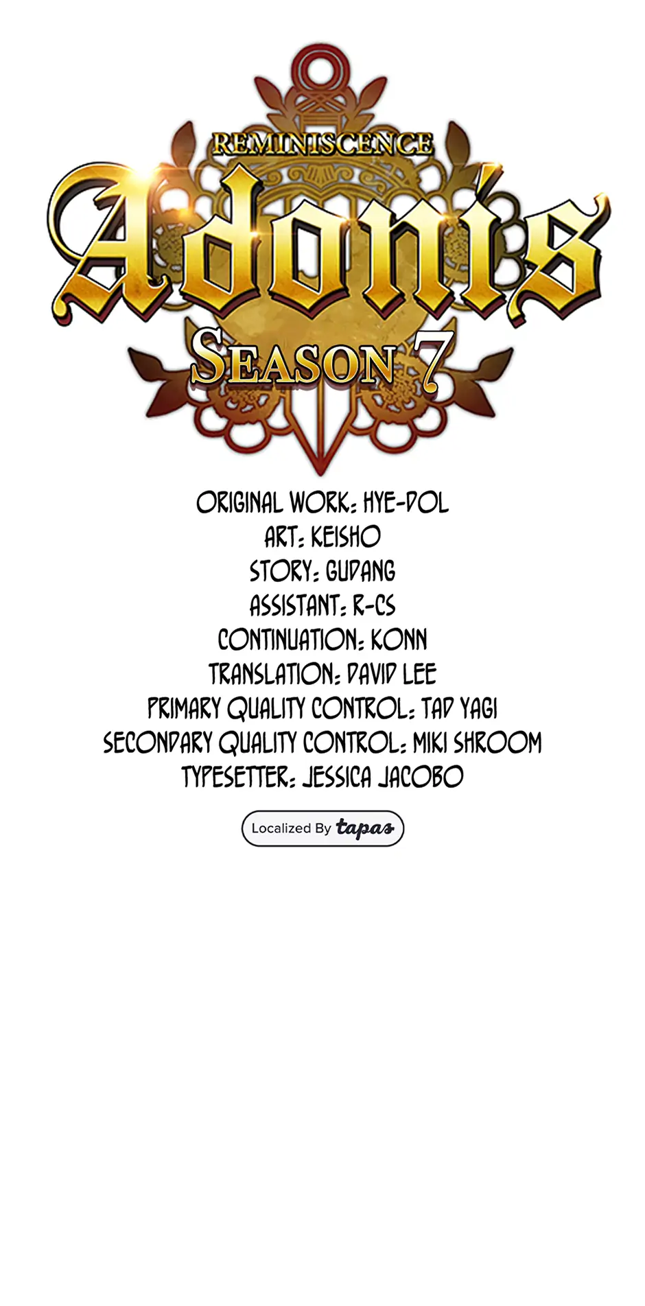 Read Reminiscence Adonis EN Manga Online