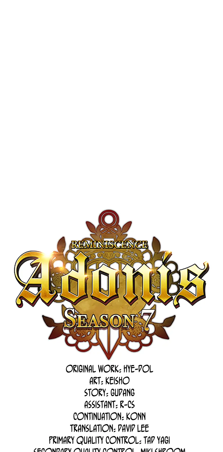 Read Reminiscence Adonis EN Manga Online