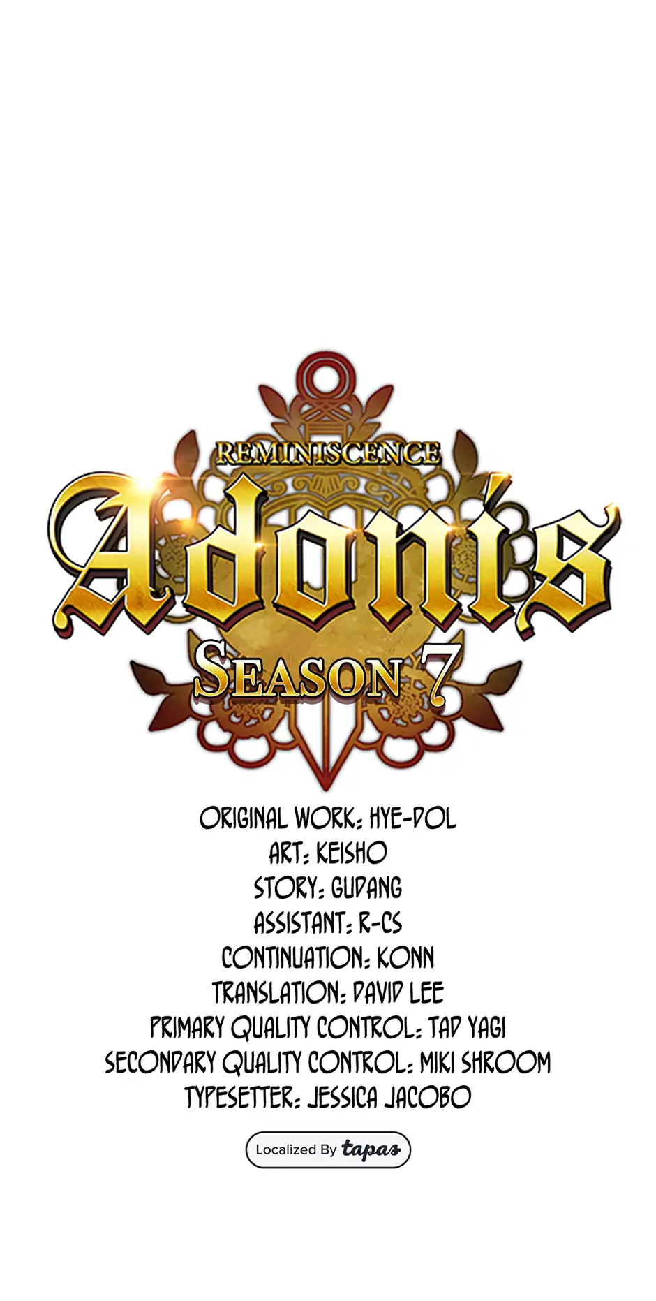 Read Reminiscence Adonis EN Manga Online