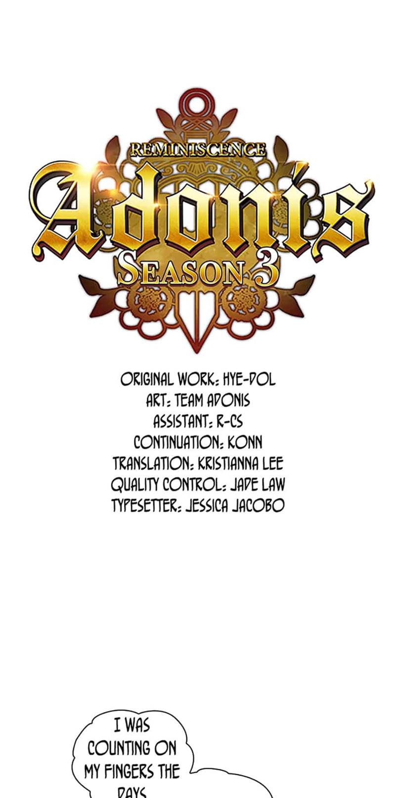 Read Reminiscence Adonis EN Manga Online