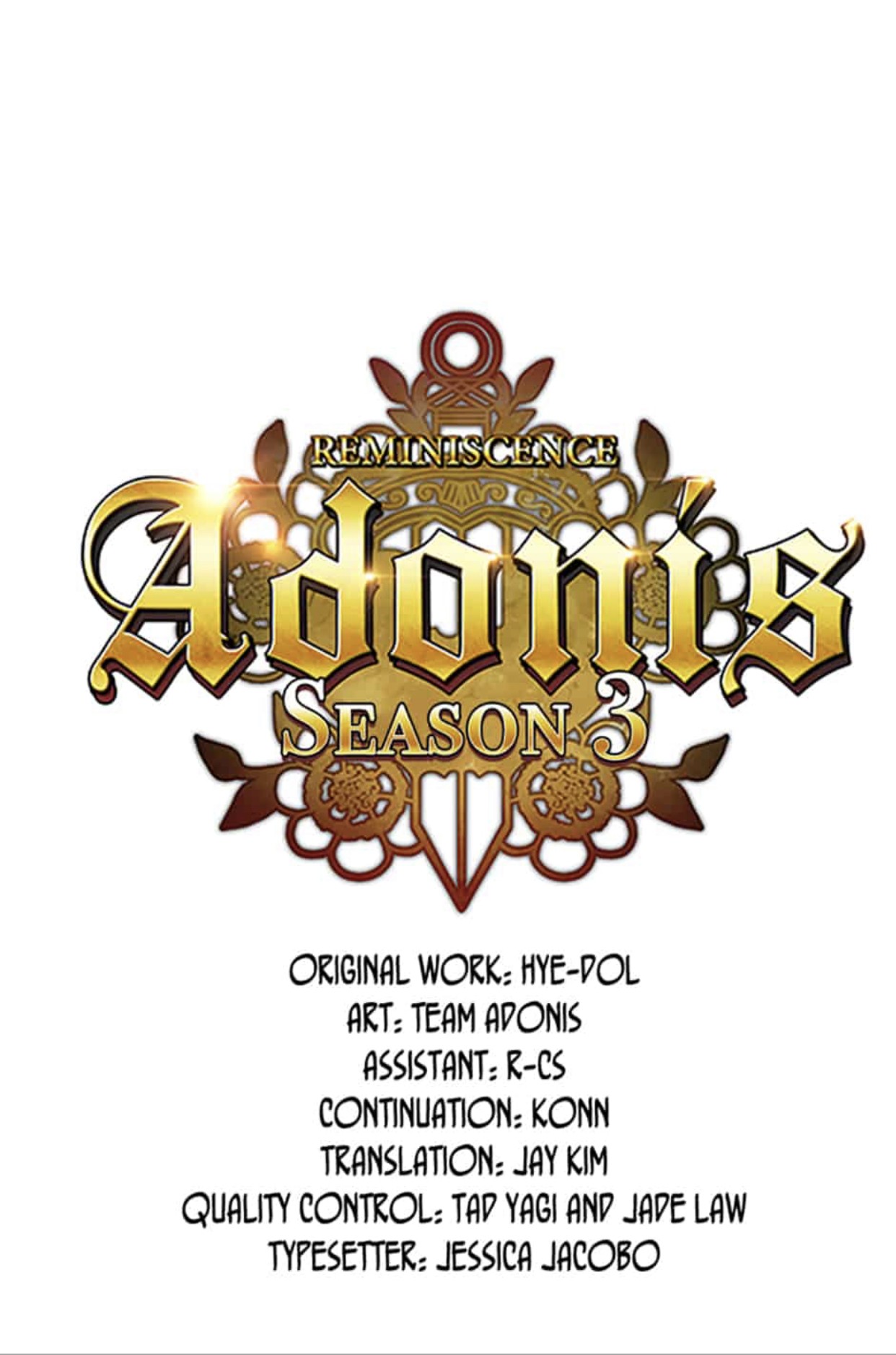 Read Reminiscence Adonis EN Manga Online
