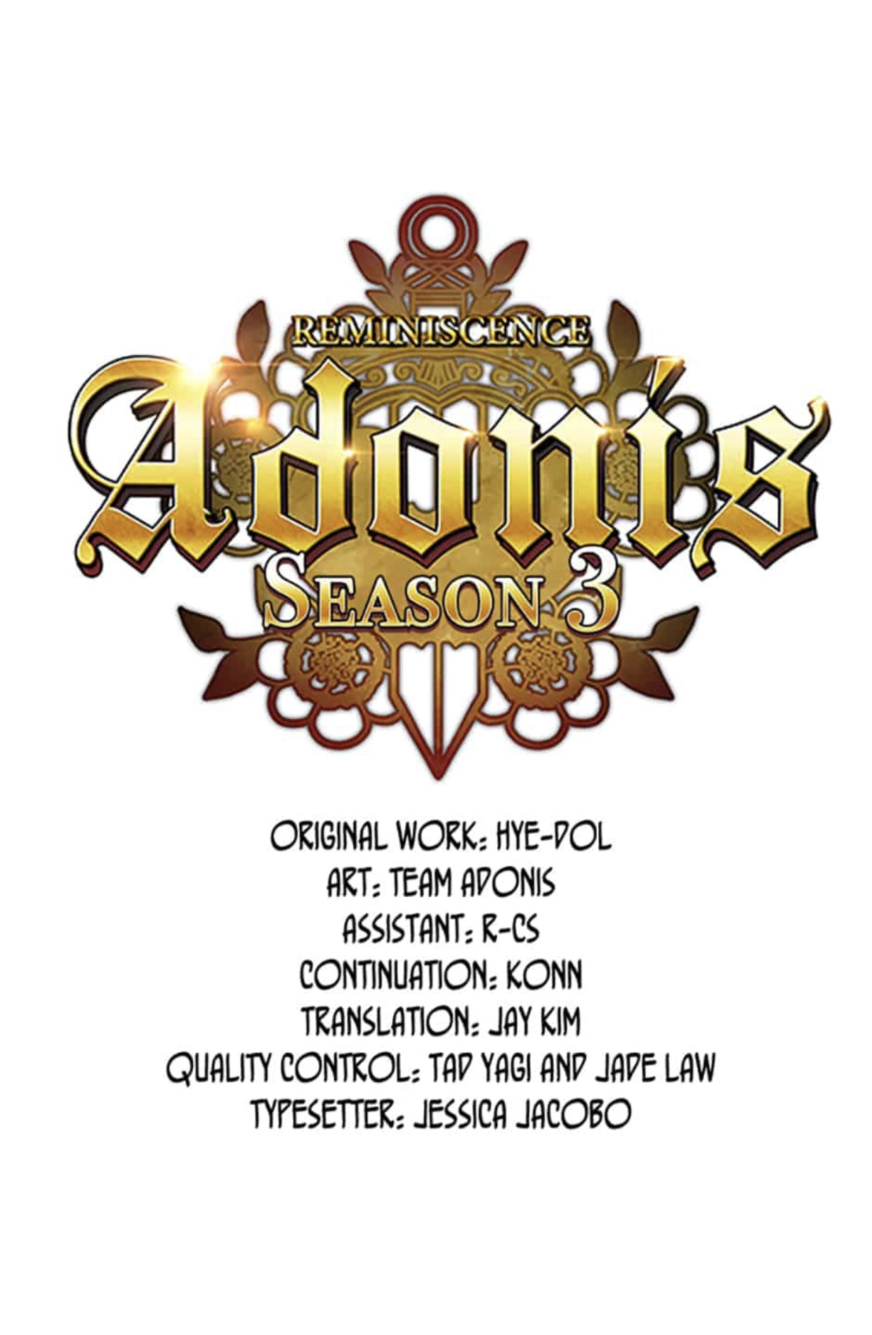 Read Reminiscence Adonis EN Manga Online