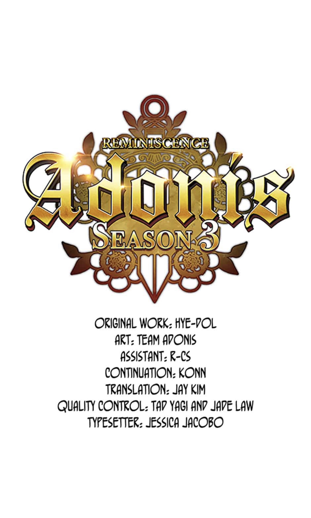 Read Reminiscence Adonis EN Manga Online