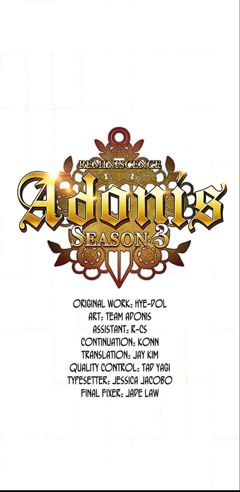 Read Reminiscence Adonis EN Manga Online