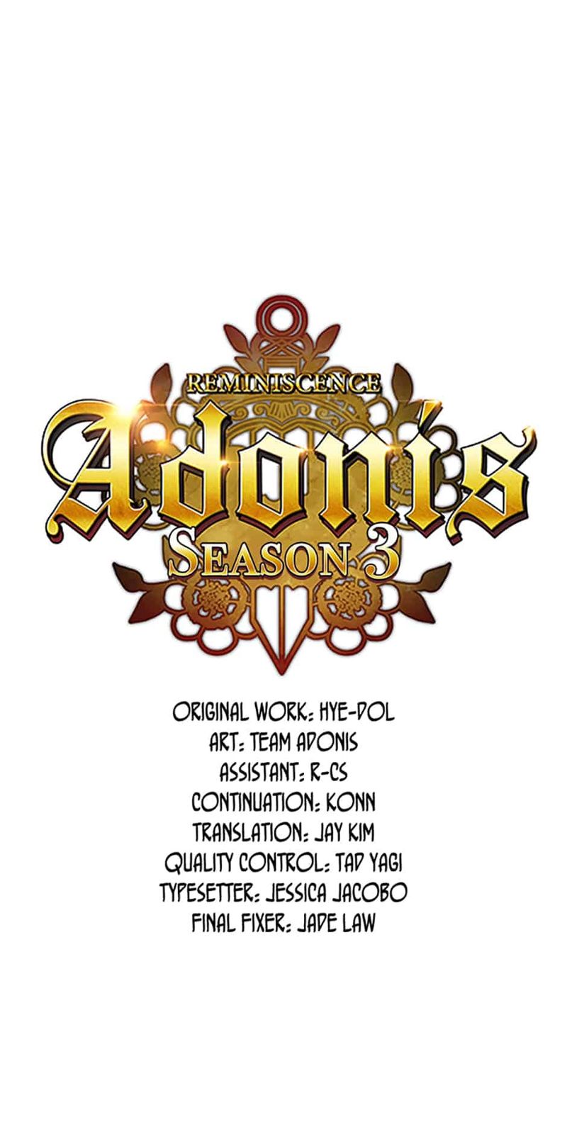 Read Reminiscence Adonis EN Manga Online