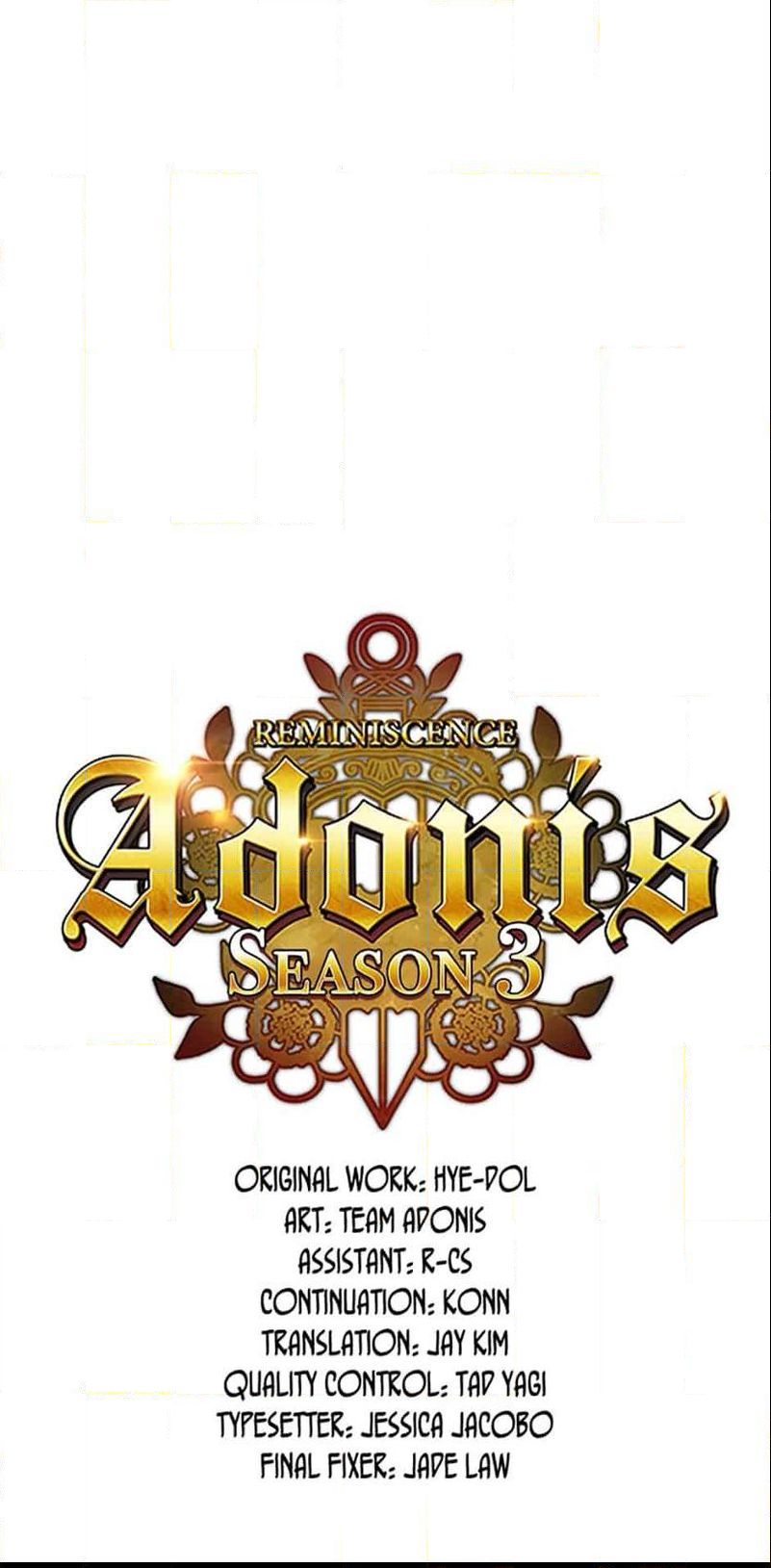 Read Reminiscence Adonis EN Manga Online