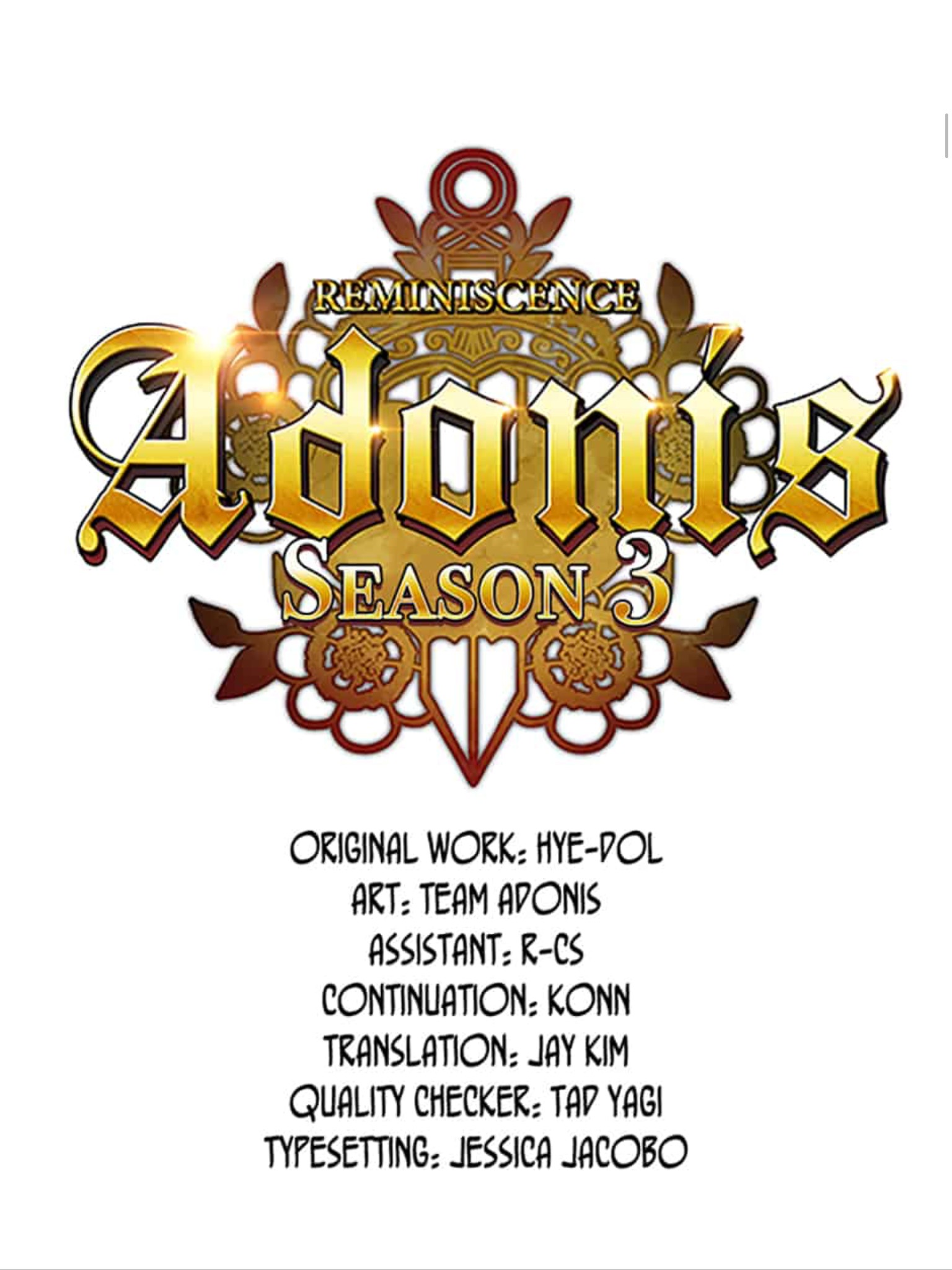 Read Reminiscence Adonis EN Manga Online