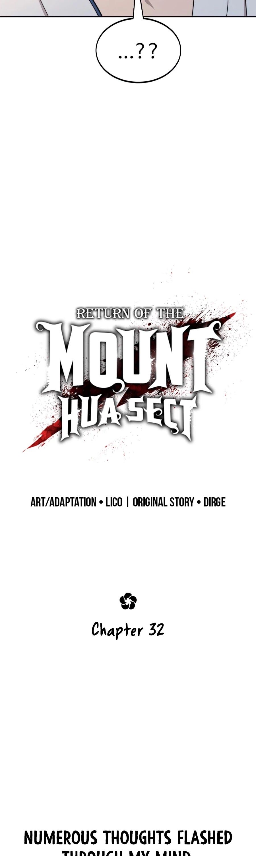 Read Return of the Flowery Mountain Sect EN Manga Online
